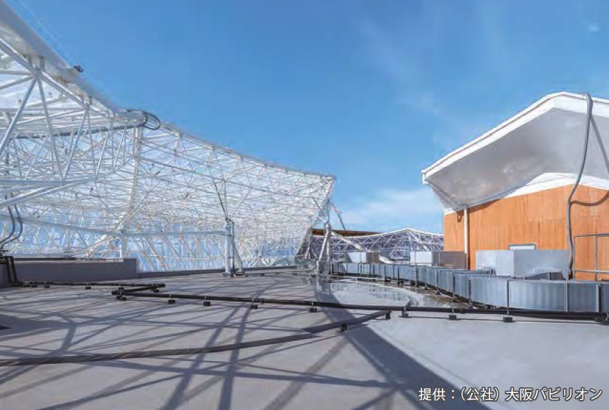 大阪ヘルスケアパビリオン Nest for Reborn | シート防水 | 施工事例